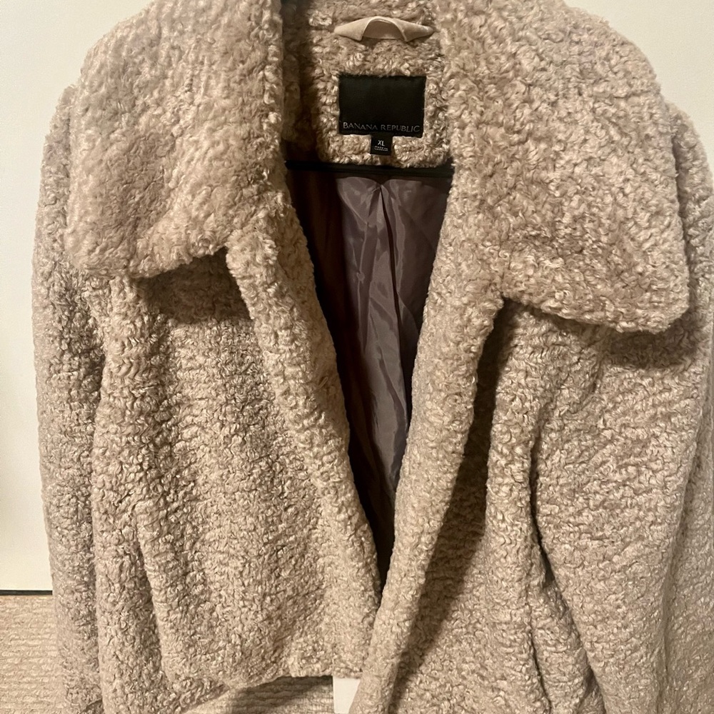 Faux fur jacket